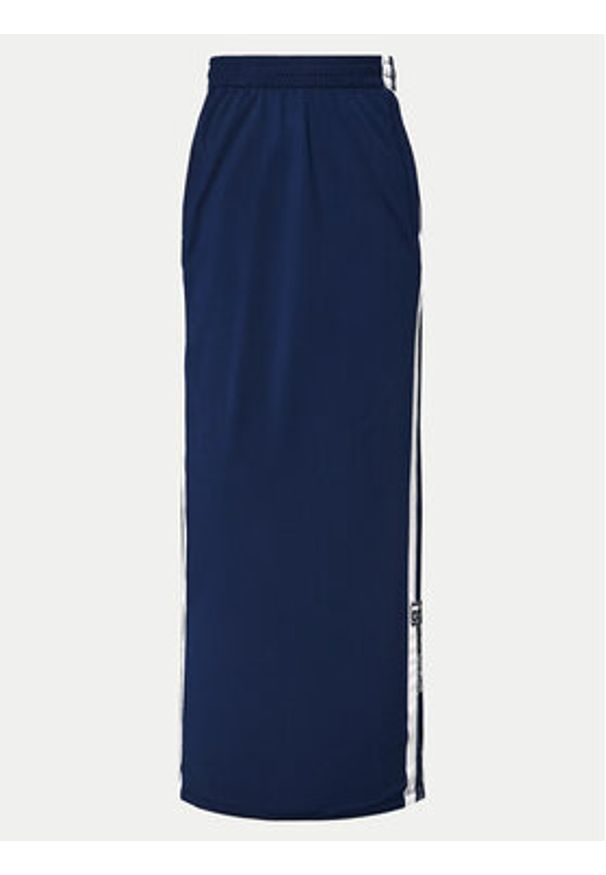 Adidas - adidas Spódnica maxi adicolor Adibreak JD0924 Granatowy Loose Fit. Kolor: niebieski. Materiał: syntetyk