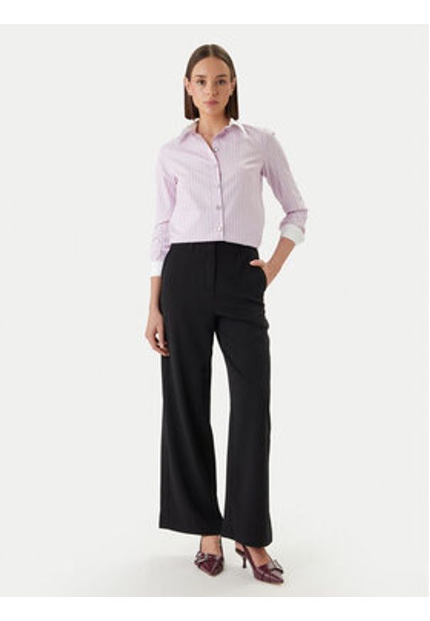 Morgan Koszula 251-CKARA Różowy Regular Fit. Kolor: różowy. Materiał: bawełna