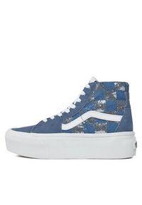 Vans Tenisówki Ua Sk8-Hi Tapered Stackform VN0A5JMKAHU1 Niebieski. Kolor: niebieski. Materiał: materiał #6