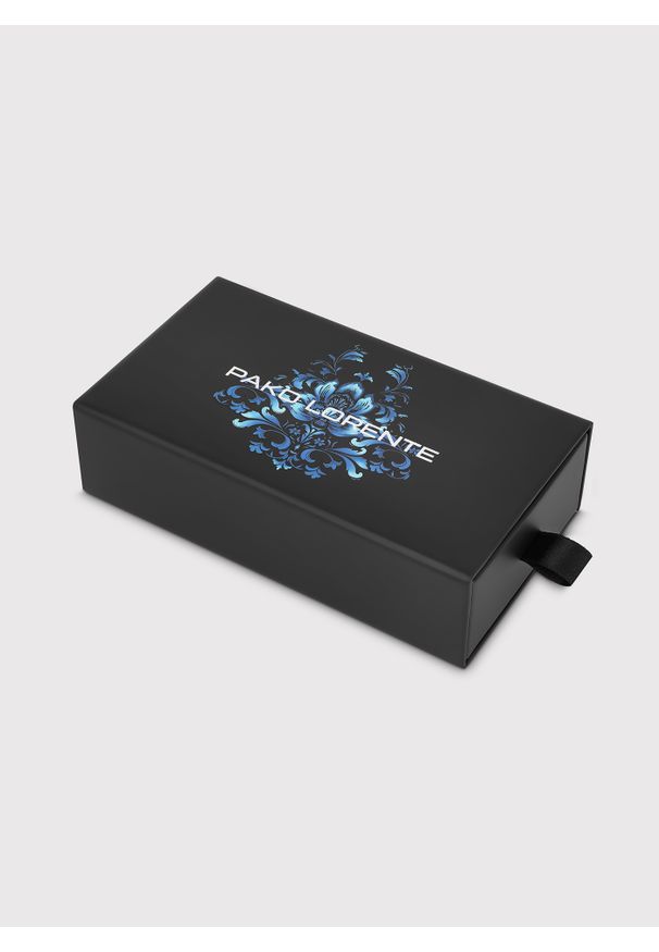 Pako Lorente - PAKO LORENTE - Jedwabna błękitna mucha męska. Okazja: na wesele, na imprezę, na ślub cywilny. Kolor: niebieski. Materiał: jedwab. Styl: elegancki