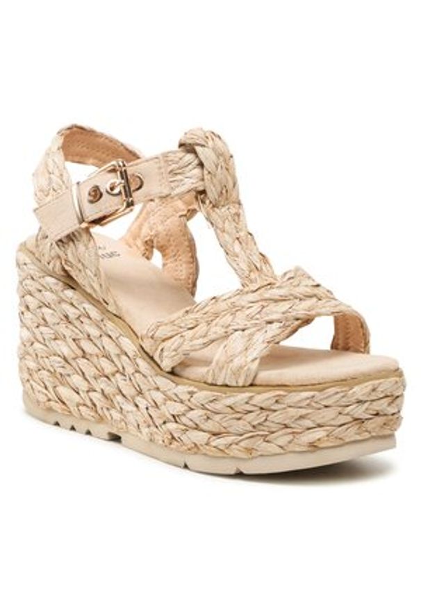 Espadryle Alma Blue - V23BL4031 Rose. Kolor: różowy. Materiał: materiał