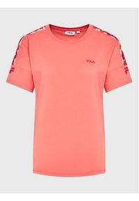Fila T-Shirt Bonfol FAW0288 Różowy Regular Fit. Kolor: różowy. Materiał: bawełna #2
