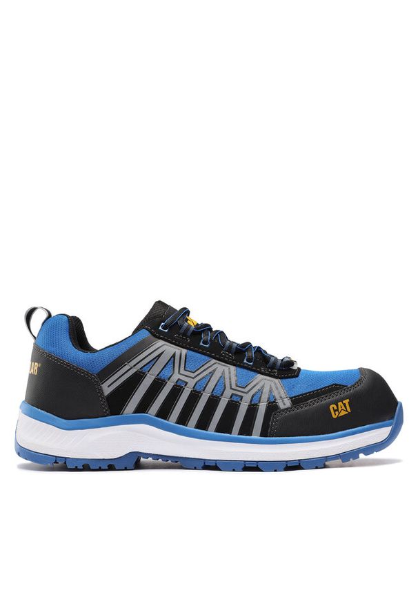 Półbuty CAT Footwear. Kolor: niebieski