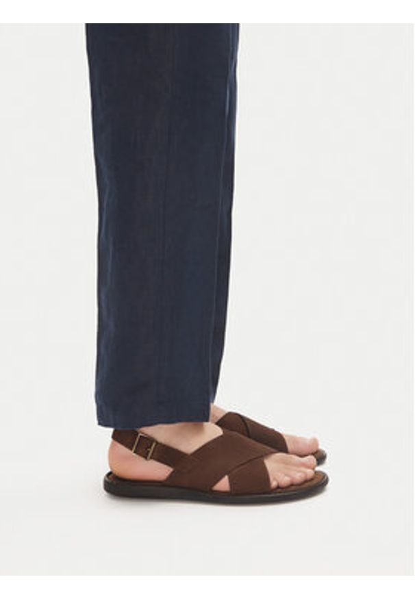 Lasocki Sandały GRAZER-15 MI25 Brązowy. Kolor: brązowy. Materiał: nubuk, skóra