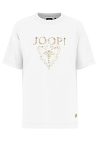 JOOP! T-Shirt 58 253JE58Tomma 30047768 Biały Regular Fit. Kolor: biały. Materiał: bawełna