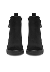 Clara Barson Botki CEO-HY58222-1 Czarny. Kolor: czarny. Materiał: materiał #3