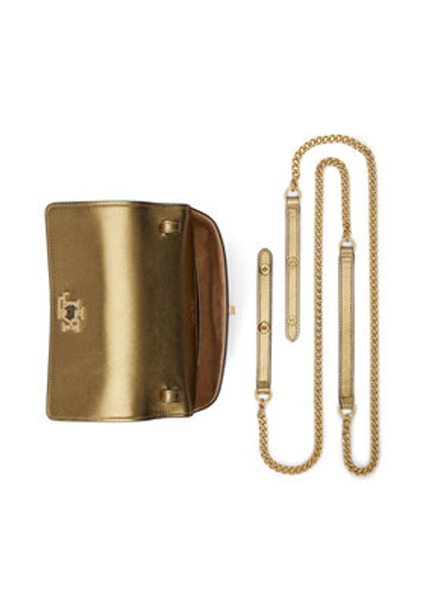 Lauren Ralph Lauren - LAUREN RALPH LAUREN Torebka 432P02411001 Złoty. Kolor: złoty. Materiał: skórzane