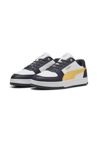 Puma - Sneakersy Caven 2.0 PUMA New Navy Sunny Yellow White Blue. Kolor: niebieski, wielokolorowy, żółty. Sezon: lato. Sport: turystyka piesza