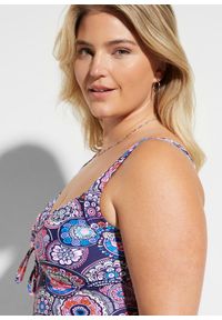 bonprix - Top plażowy. Okazja: na plażę. Kolor: fioletowy. Długość rękawa: na ramiączkach #3