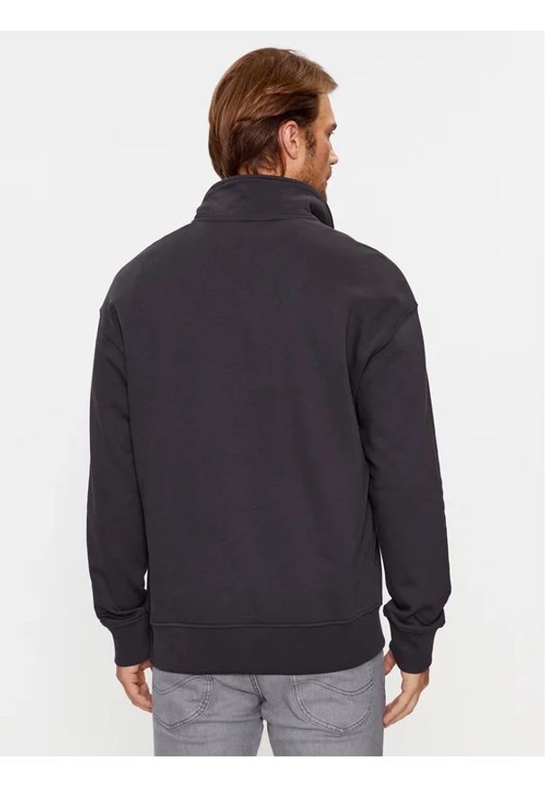 Lee - LEE MĘSKA BLUZA HALF ZIP SWS WASHED BLACK 112341671 LL99017013