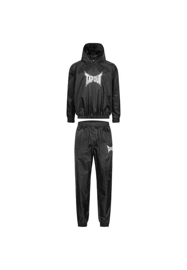 TAPOUT - Dres Tapout Terraza Sauna. Kolor: wielokolorowy, biały, czarny. Materiał: dresówka. Sport: fitness