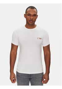 Emporio Armani Underwear Komplet 2 t-shirtów EM001849 AF10778 M0080 Kolorowy Slim Fit. Materiał: bawełna. Wzór: kolorowy
