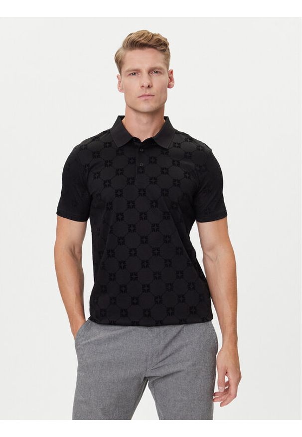 JOOP! Polo 17 JJ-24Bartholo 30046986 Czarny Modern Fit. Typ kołnierza: polo. Kolor: czarny. Materiał: bawełna
