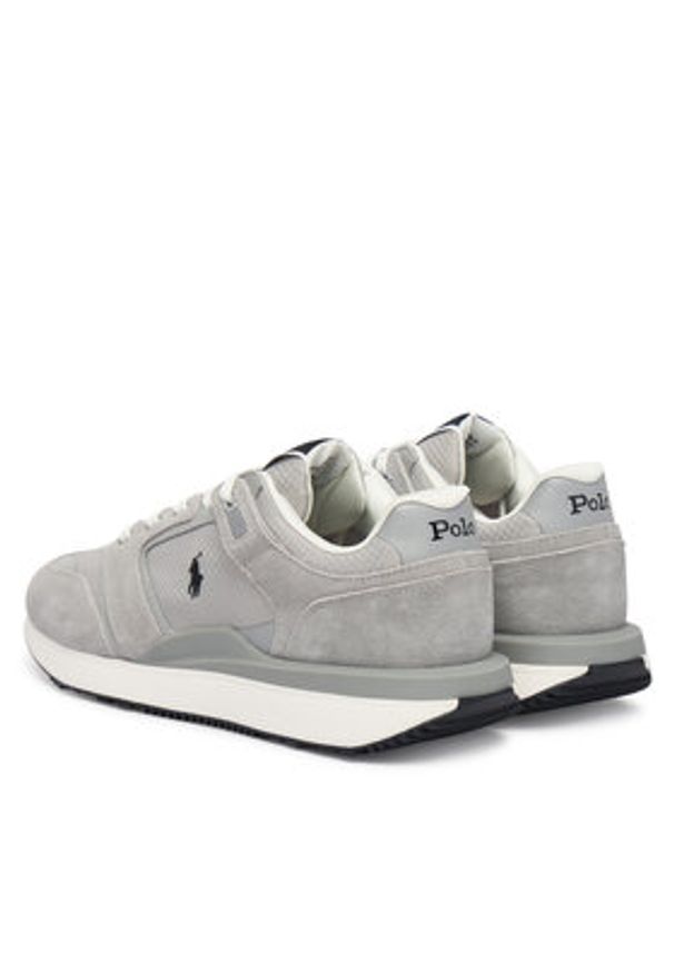 Polo Ralph Lauren Sneakersy 809P01637002 Szary. Kolor: szary. Materiał: skóra, zamsz