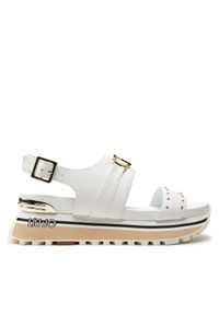 Liu Jo Sandały Maxi Wonder Sandal 27 BA4107 P0102 Biały. Kolor: biały. Materiał: skóra