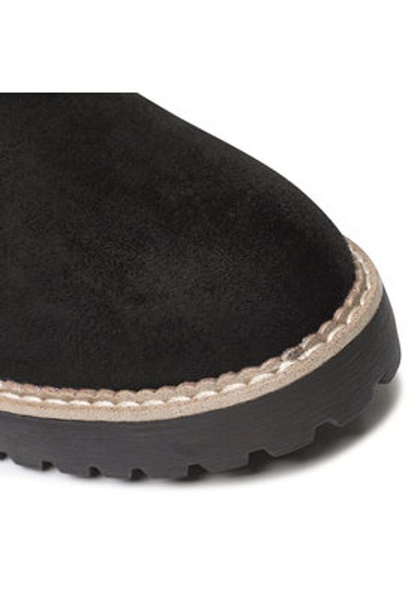 Clara Barson Trapery WS5621-08 Czarny. Kolor: czarny. Materiał: materiał