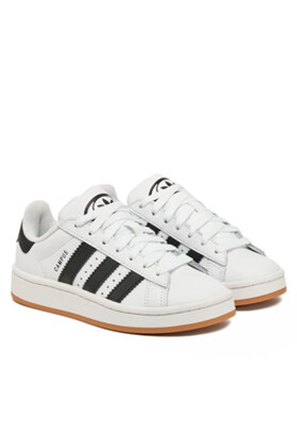 Adidas - adidas Sneakersy Campus 00s JP7033 Biały. Kolor: biały. Materiał: skóra. Model: Adidas Campus