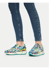 Laura Vita Sneakersy Delphine 46 Kolorowy. Materiał: skóra. Wzór: kolorowy #4