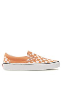 Vans Tenisówki Classic Slip-On VN0A33TB9HL1 Pomarańczowy. Zapięcie: bez zapięcia. Kolor: pomarańczowy. Materiał: materiał #1