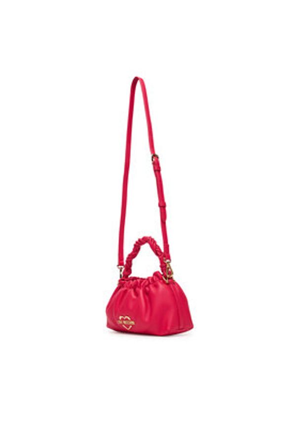 Love Moschino - LOVE MOSCHINO Torebka JC4310PP0MK1361A Różowy. Kolor: różowy. Materiał: skórzane