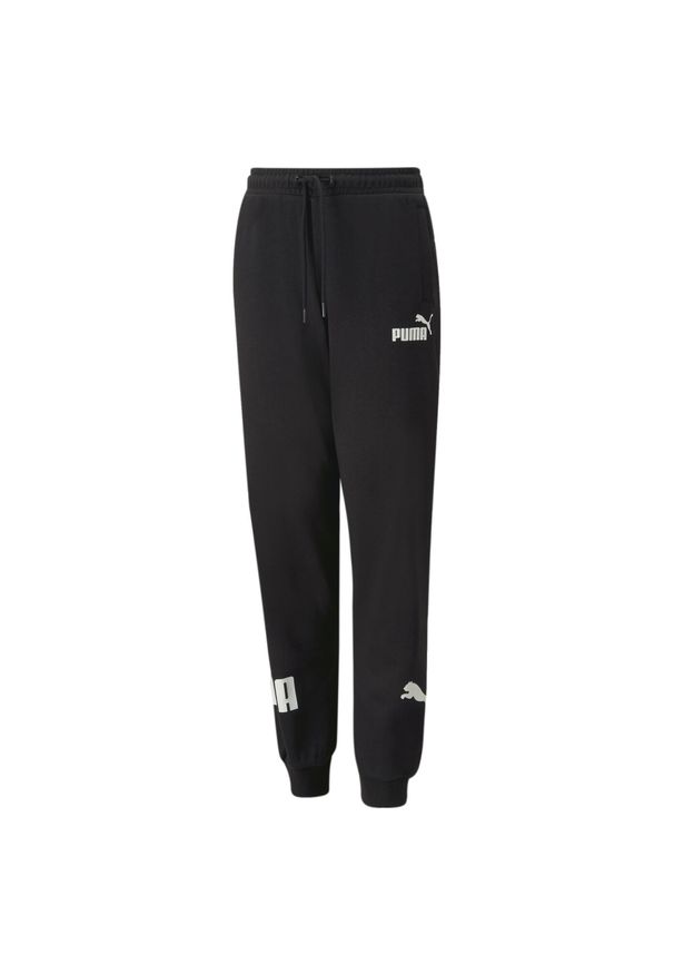 Spodnie dla dzieci Puma POWER. Kolor: czarny. Sport: joga i pilates