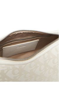 Calvin Klein Jeans Torebka Ckj Monogram Drop Sm Shoulder Ba LV04K3142G Écru. Kolor: kremowy #5