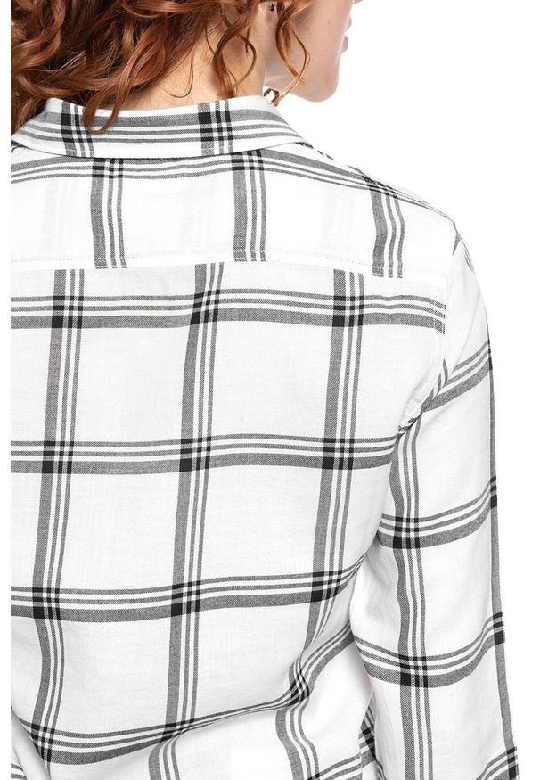 Wrangler - KOSZULA DAMSKA KOSZULA WRANGLER REGULAR 1PKT SHIRT OFF WHITE W5Q5OR737 112130294