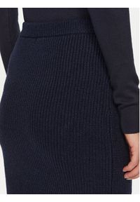 Guess Spódnica mini W4BD64 Z2WX0 Granatowy Slim Fit. Kolor: niebieski. Materiał: syntetyk #2