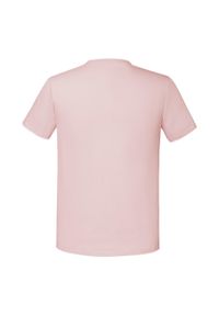 FRUIT OF THE LOOM - Męska Koszulka Iconic 150. Kolor: różowy