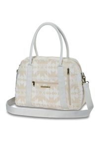 Torebka Dakine Amber Fireside z płótna 20 l. Kolor: wielokolorowy, biały, różowy #1