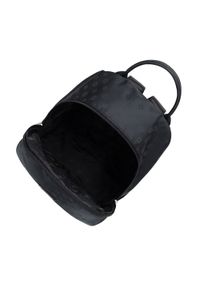 Wittchen - Damski plecak z żakardu czarny. Kolor: czarny. Materiał: poliester. Wzór: aplikacja. Styl: casual, elegancki