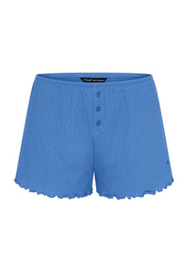 Triumph Szorty piżamowe Mix & Match 10227205 Niebieski Regular Fit. Kolor: niebieski. Materiał: syntetyk