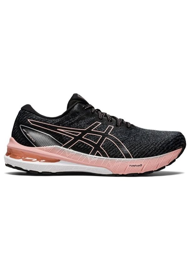 Buty Asics Gt 2000 10 W 1012B045021 czarne. Kolor: czarny. Materiał: poliester, dzianina. Szerokość cholewki: normalna. Sport: bieganie