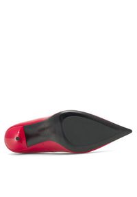 Eva Minge Szpilki LORSICA V661-703-1 Czerwony. Kolor: czerwony. Materiał: lakier, skóra. Obcas: na szpilce #6