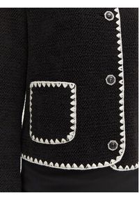 Guess Kardigan W5RN20 WGVQ2 Czarny Regular Fit. Kolor: czarny. Materiał: syntetyk