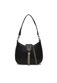 VALENTINO - Valentino Torebka Divina VBS1R417G Czarny. Kolor: czarny. Materiał: skórzane