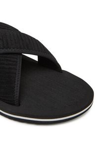 Jack & Jones - Jack&Jones Klapki Jfwkriskros 12274562 Czarny. Kolor: czarny. Materiał: materiał #3