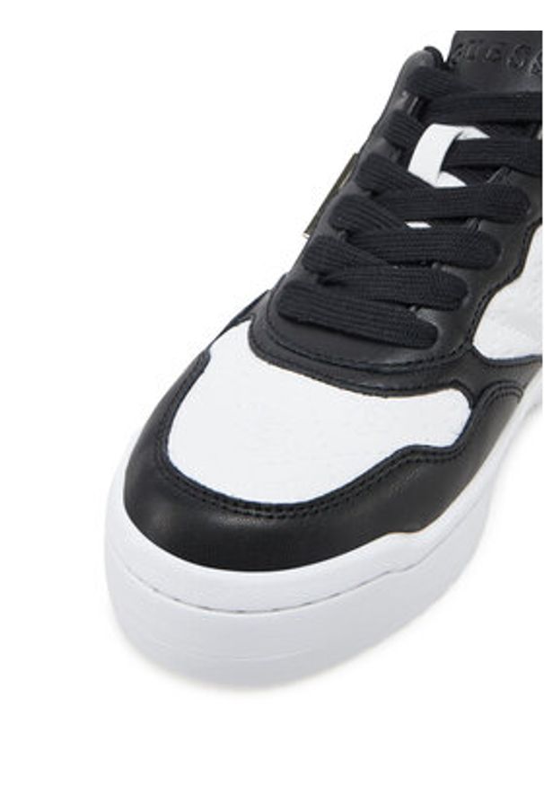 Guess Sneakersy FLJMI6 FAL12 Czarny. Kolor: czarny. Materiał: skóra