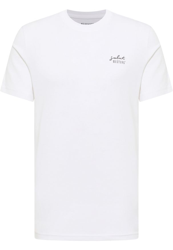 Męski T-Shirt Mustang Style Austin Bright White 1016280 2007