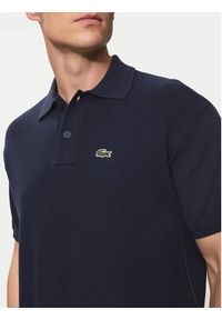 Lacoste Polo AH7642 Granatowy Regular Fit. Typ kołnierza: polo. Kolor: niebieski. Materiał: bawełna