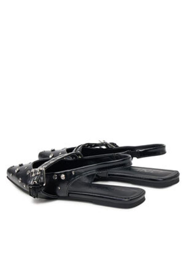 ONLY Shoes Baleriny OnLaura-5 15340903 Czarny. Kolor: czarny. Materiał: skóra