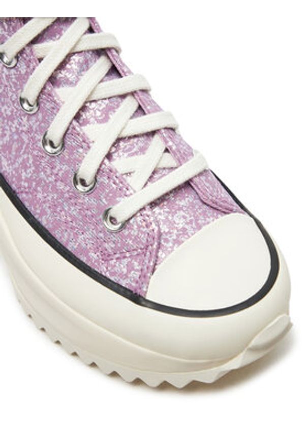Converse Trampki Run Star Hike Platform Glitter A10096C Różowy. Kolor: różowy. Materiał: materiał. Obcas: na platformie