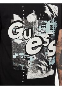 Guess T-Shirt M4YI02 I3Z14 Czarny Regular Fit. Kolor: czarny. Materiał: bawełna #4