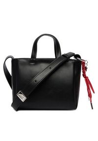 Tommy Jeans Torebka Tjw City Charm Mini Tote AW0AW18580 Czarny. Kolor: czarny. Materiał: skórzane #6