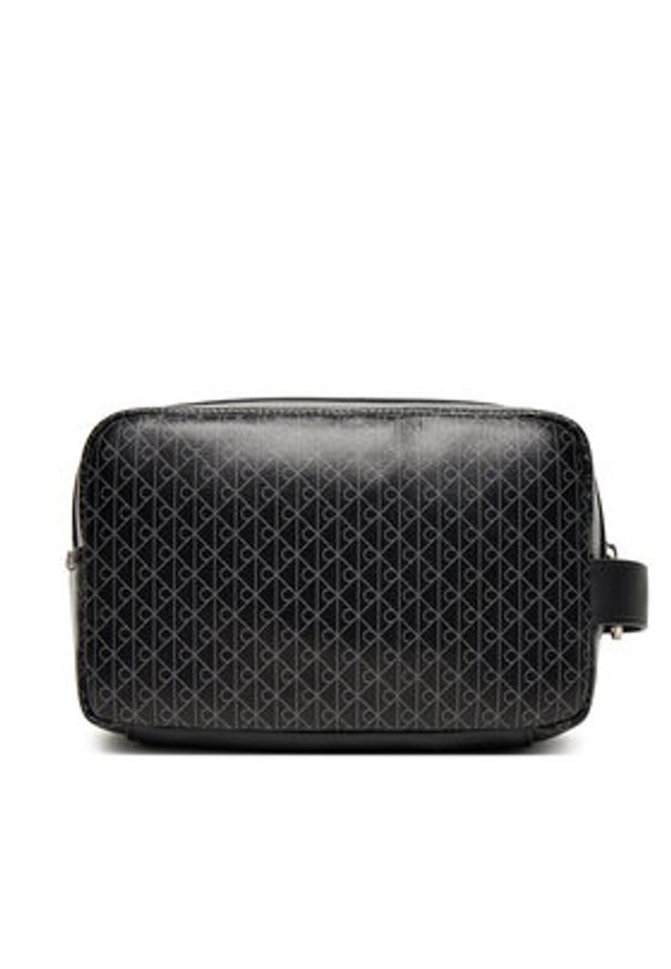 Calvin Klein Kosmetyczka Coated Dopp Kit LV04D1082G Czarny. Kolor: czarny. Materiał: skóra