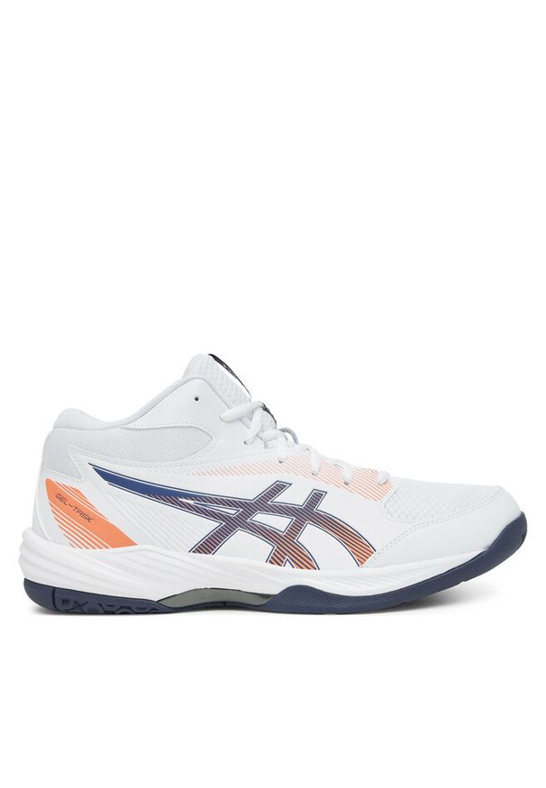 Buty halowe Asics. Kolor: biały