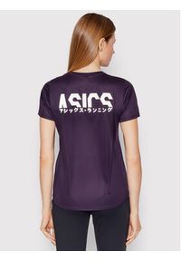 Asics Koszulka techniczna Katakana 2012A827 Fioletowy Regular Fit. Kolor: fioletowy. Materiał: syntetyk
