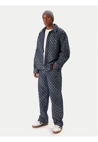 Adidas - adidas Jeansy Monogram KD0399 Niebieski Loose Fit. Kolor: niebieski #4