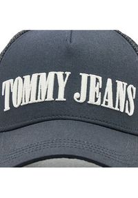 Tommy Jeans Czapka z daszkiem Heritage Stadium AM0AM11013 Czarny. Kolor: czarny. Materiał: bawełna, materiał