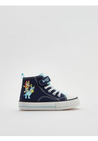 Reserved - Bawełniane trampki Bluey - granatowy. Kolor: niebieski. Materiał: bawełna #1